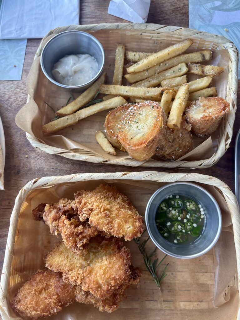 Crispy fries