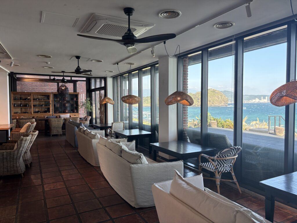 Jeju seaside restaurant
